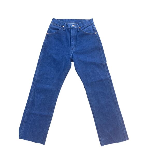 Wrangler 14MWZG Cowboy Cut Jeans 1990s–2000s Vintage Dark Indigo - Picture 5 of 9